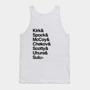 STAR TREK - Classic lineup Tank Top